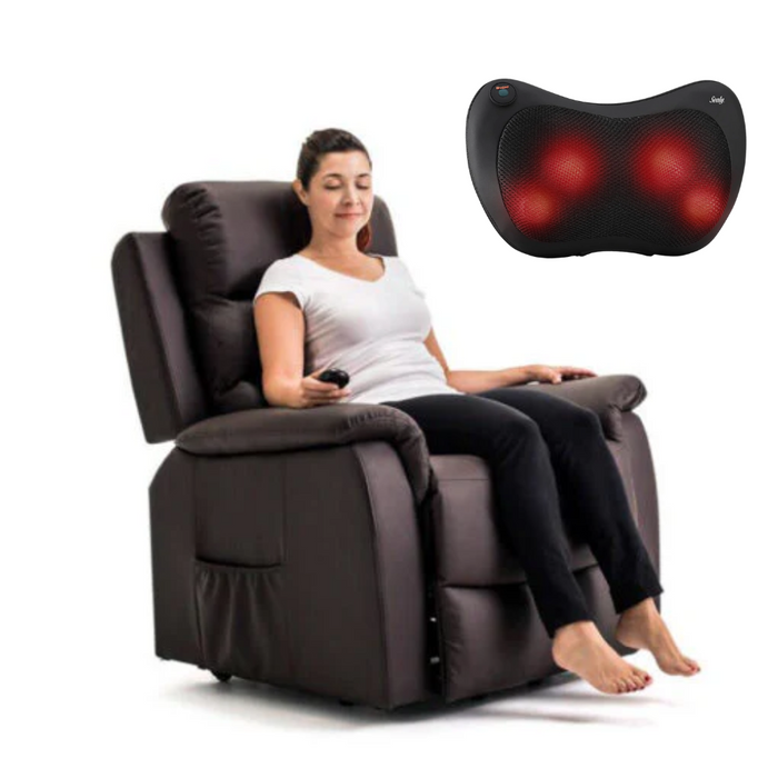 Sillones + Almohada de masajes Sealy ¡GRATIS!