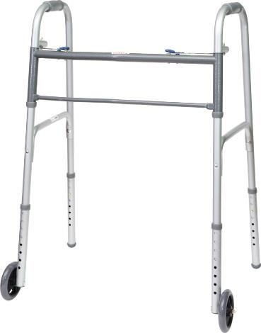 Andador de aluminio paciente bariatrico