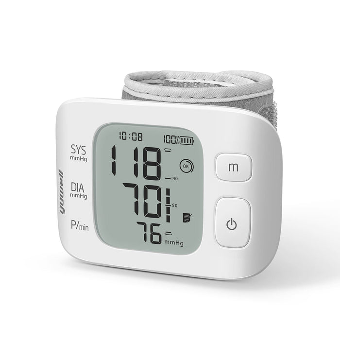 Medidor de presión digital de muñeca / Yuwell / unidad