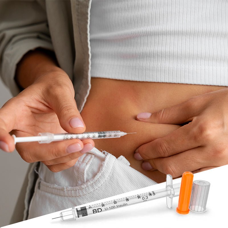 Jeringas y agujas de insulina - Casa Medica