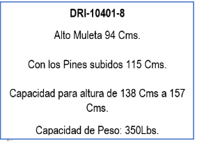 Muletas Convencionales