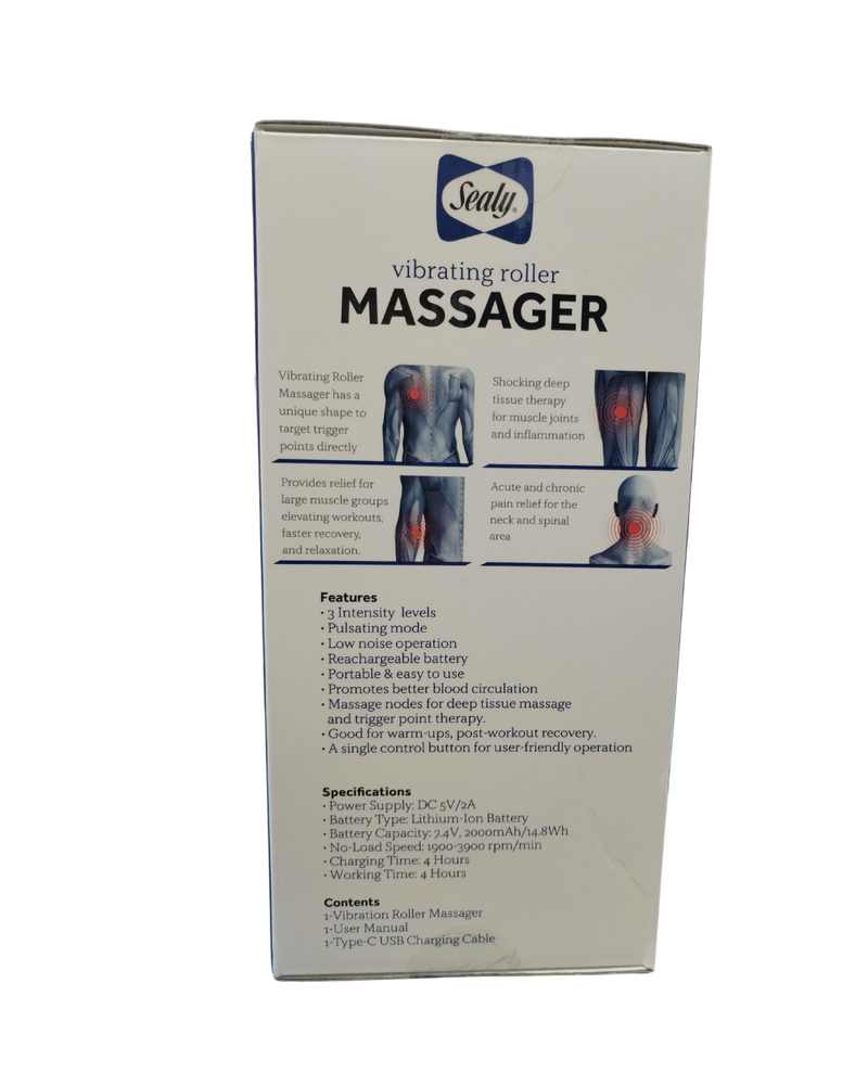 RODILLO MASAJEAOR VIBRATORIO