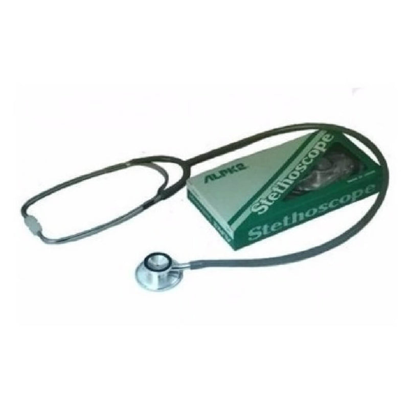 Estetoscopio pediátrico doble campana color gris