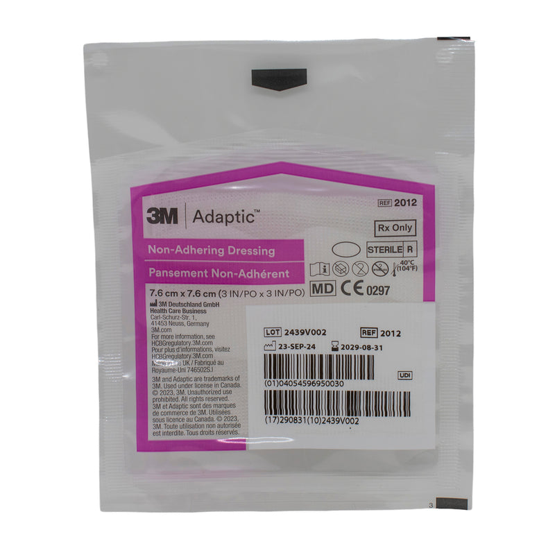 APOSITO NO ADHERENTE  ADAPTIC* 7.6CM X 7.6CM (3"x 3")