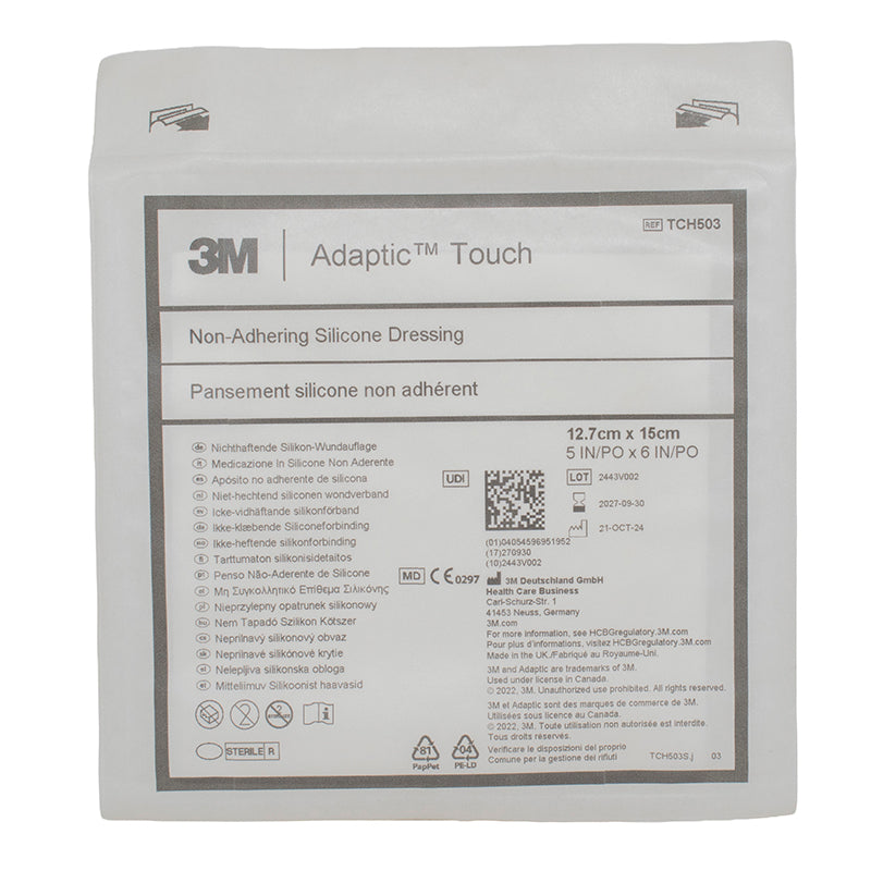 APOSITO NO ADHERENTE ADAPTIC* TOUCH 7.6CM X 11CM (3" X 4")