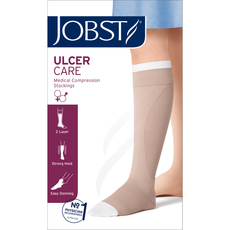Media Ulcercare - A La Rodilla 2 En 1 Con Cremallera – Jobst