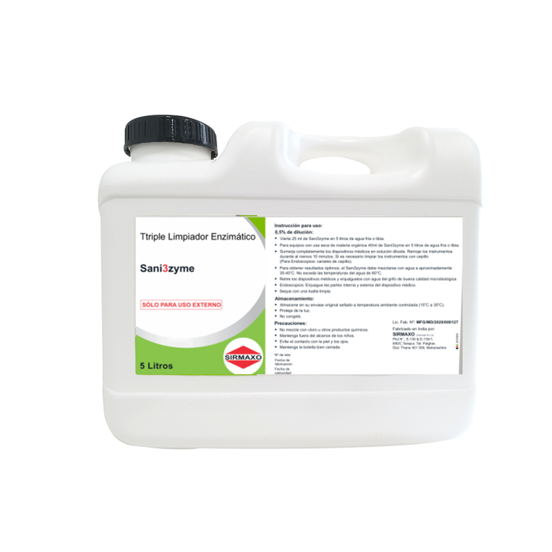 DETERGENTE MULTIENZIMATICO 3 ENZIMAS (GALON)