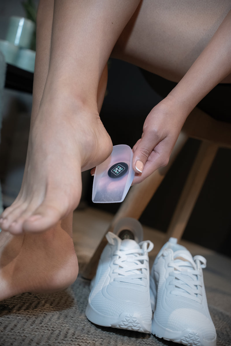 TALONERA DE SILICONA CON GEL PARA ESPOLÓN CALCÁNEO