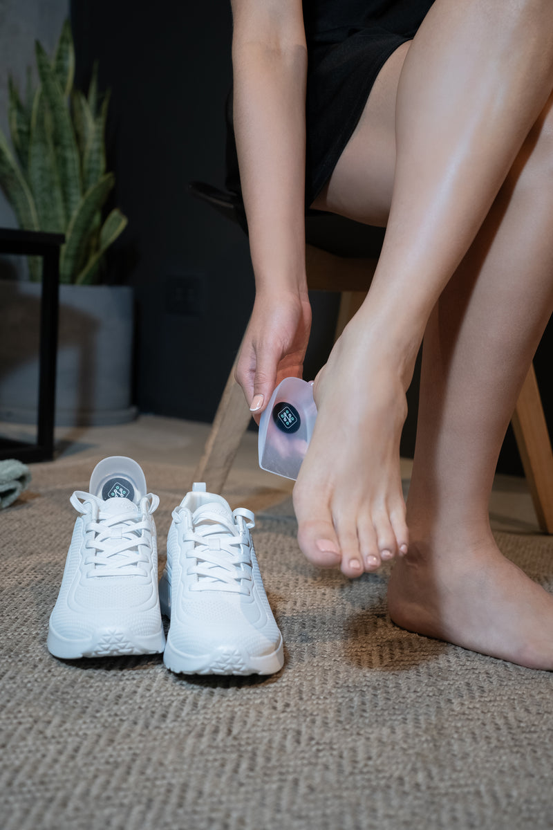 TALONERA DE SILICONA CON GEL PARA ESPOLÓN CALCÁNEO