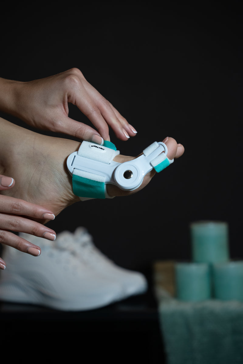 CORRECTOR PARA HALLUX VALGO CON PROTECCIÓN DE GEL