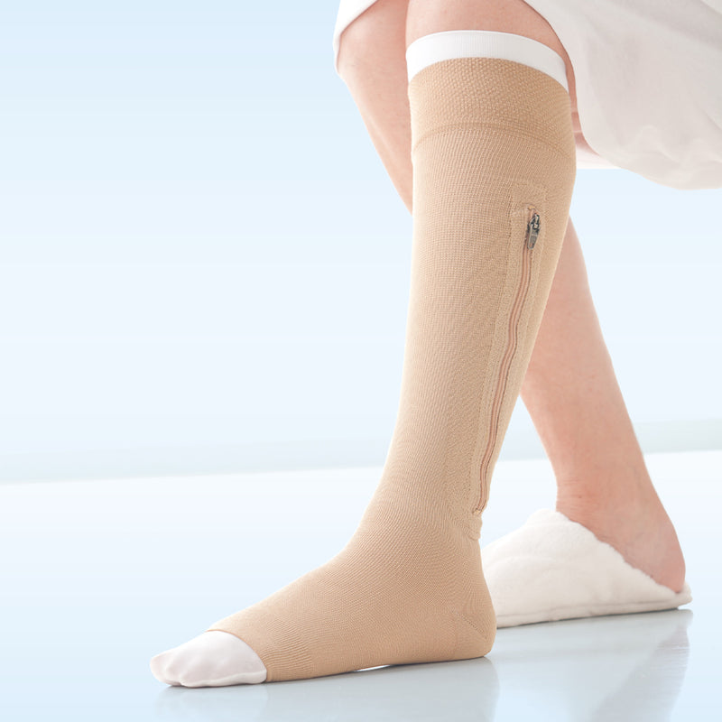 Media Ulcercare - A La Rodilla 2 En 1 Con Cremallera – Jobst