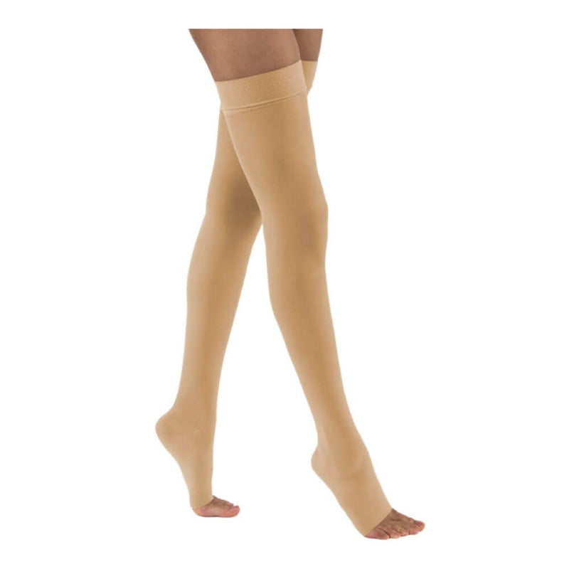 MEDIA JOBST ULTRASHEER AL MUSLO CON PUNTA ABIERTA- COMPRESIÓN FIRME 20-30 mmHg