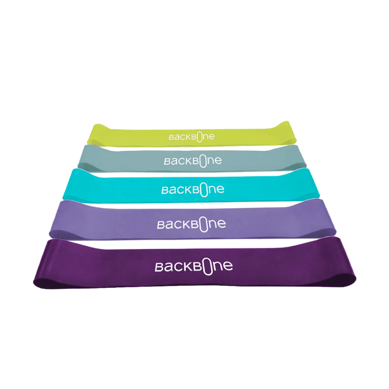 Set de bandas elásticas circulares / Theramart / 5 unidades