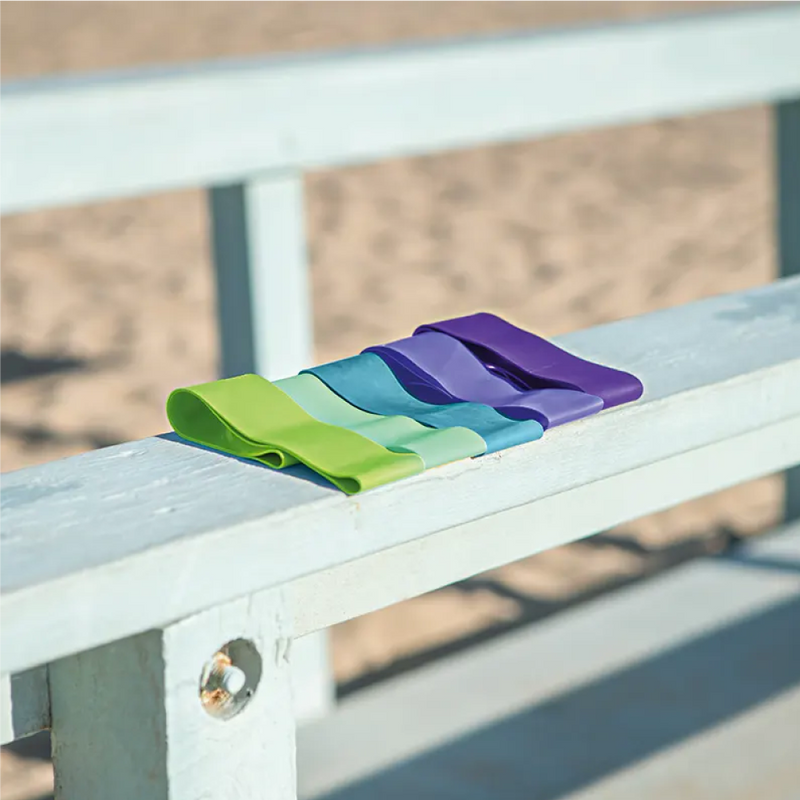 Set de bandas elásticas circulares / Theramart / 5 unidades