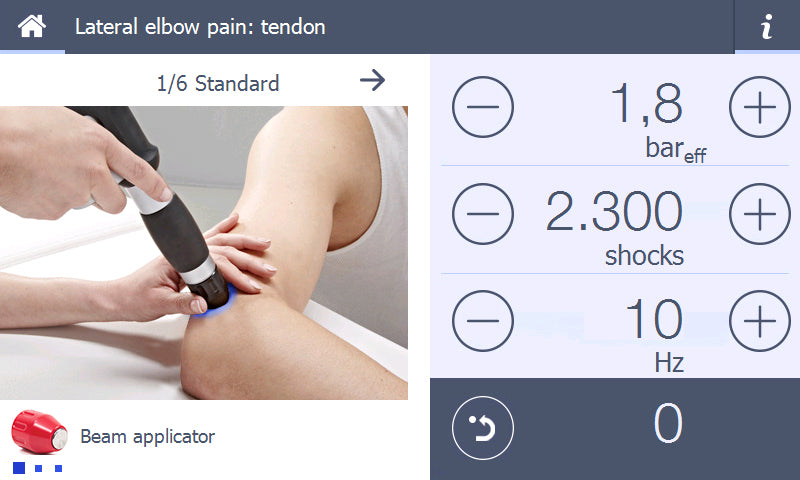 GYMNA ONDA DE CHOQUE RADIAL SHOCKMASTER 500