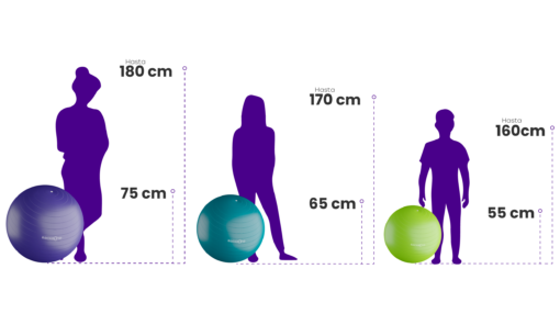 Pelota de ejercicios B-Ball/Backbone