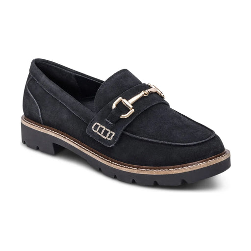 Aetrex Zapato casual para mujer Collette – Negro