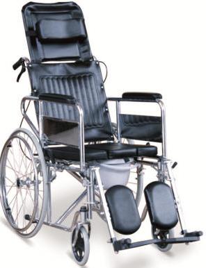 Silla de ruedas reclinable/ Bescoe Medial / unidad - Casa Medica