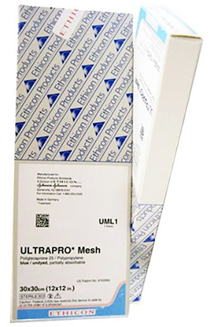 MALLA PARA HERNIA BAJA DENSIDAD 30 X 30 CMS