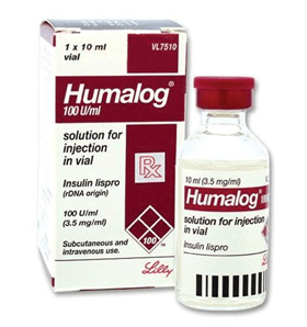Insulina Humalog cartucho - Casa Medica