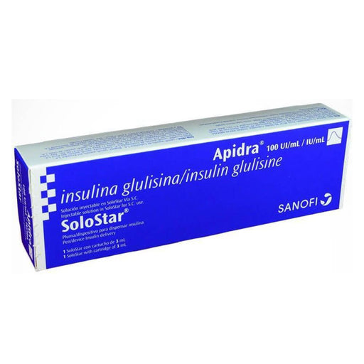 Insulina Apidra en cartucho - Casa Medica