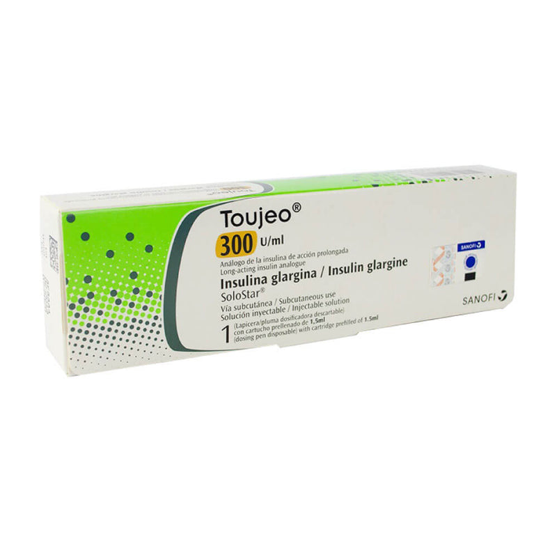 Insulina Toujeo pluma