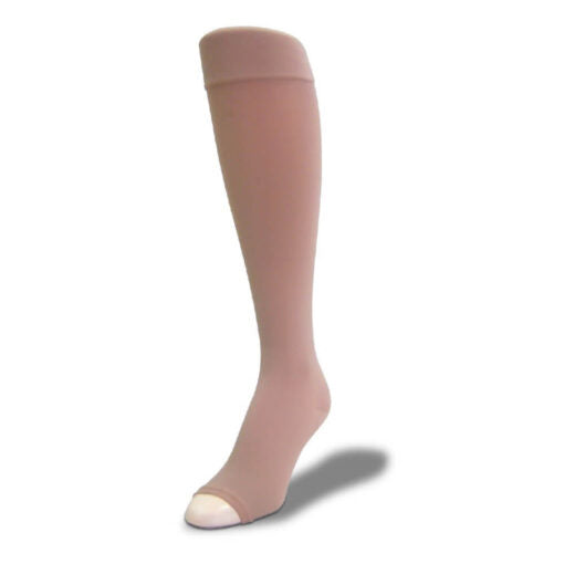 Media Novarix de compresión firme con punta abierta 20-30 mmHg