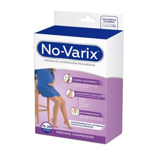 Panty NoVarix – para maternidad – Compresión Mediana 15 - 20 mmHg - Casa Medica