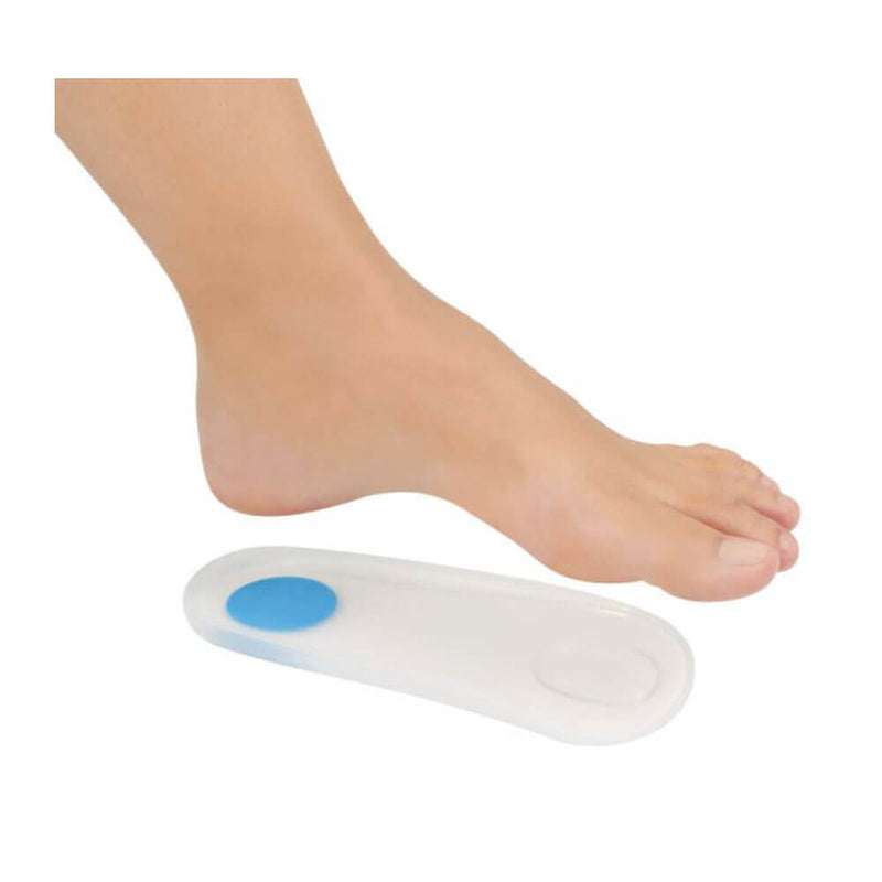 Plantilla 3/4 con punto azul de gel / talla 37/38 / Ortho Pauher / par