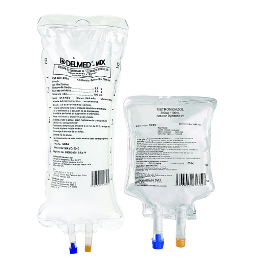 Solución Parenteral Salino - Casa Medica