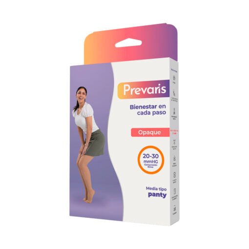 Medias Premier Opaque – Tipo Panty – Compresión Mediana 20 - 30 mmHg – Prevaris - Casa Medica