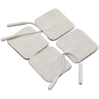 Electrodo autoadhesivo cuadrado / Roscoe Medical / paquete de 4 unidades