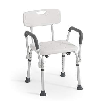 Silla de baño con respaldo / Roscoe Medical