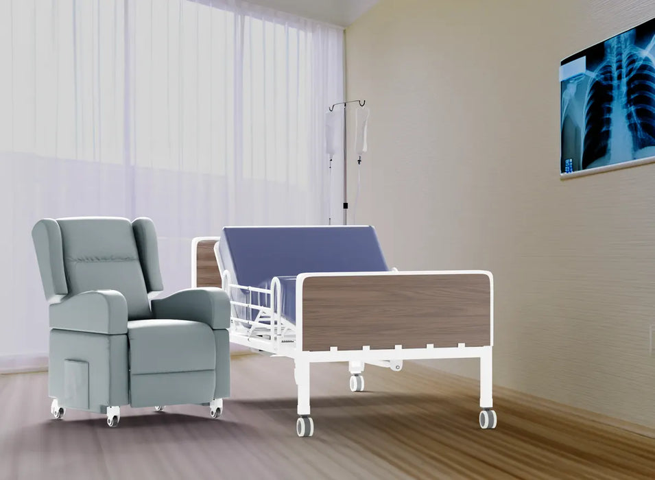 THERACARE CAMA ELECTRICA CON BARANDALES