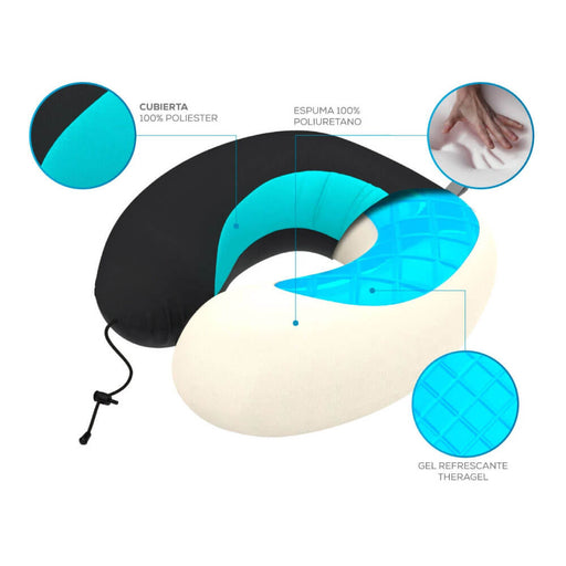 Cojín cervical Theragel / Theramart / unidad - Casa Medica