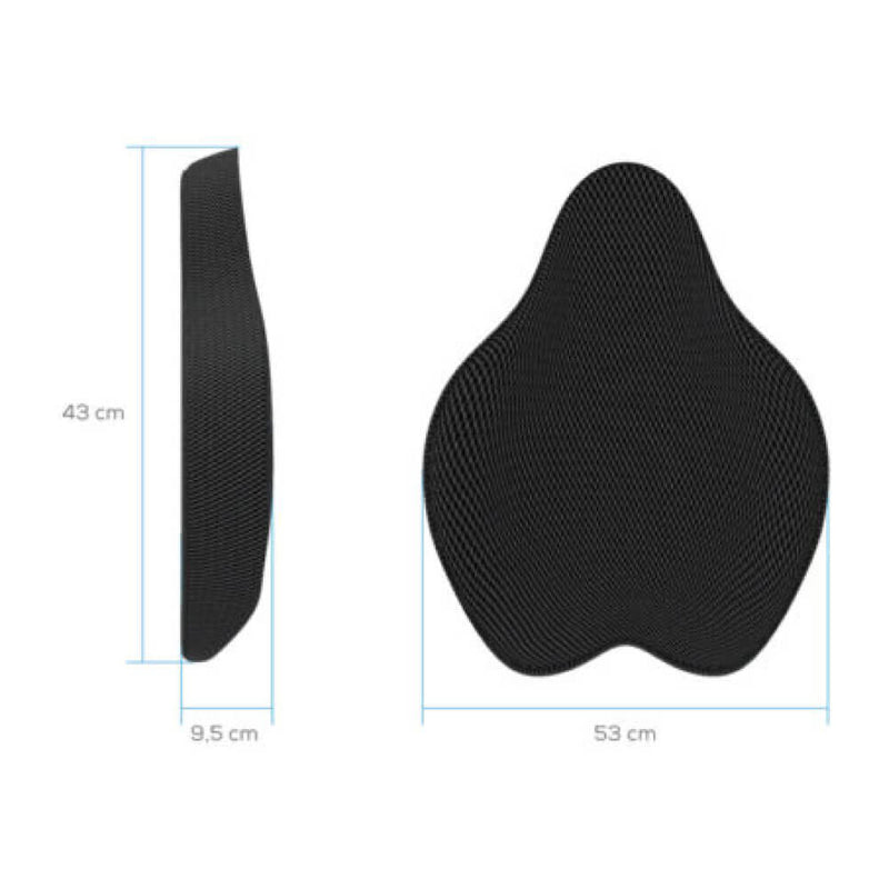 Cojín postural Theractive negro / Theramart / unidad