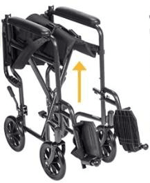 Silla de ruedas de transporte - Casa Medica